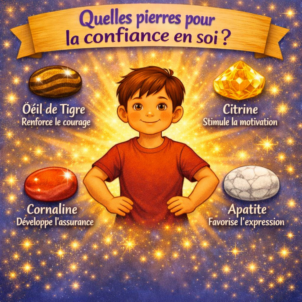Quelles pierres pour la confiance en soi ?